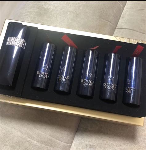 dior 唇膏 set